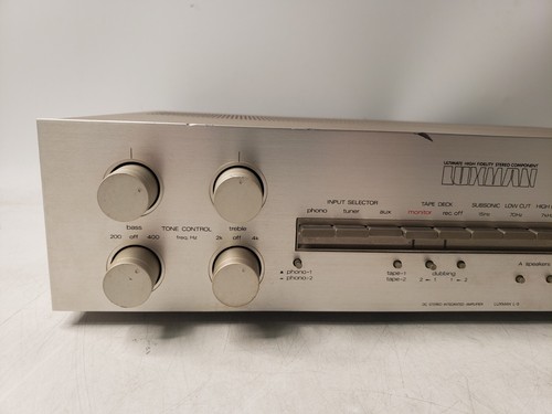 Amplificador de CC integrado de gama alta Luxman L-5 RARO estéreo vintage JAPÓN - Imagen 2 de 12