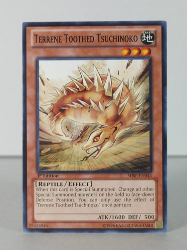 Terrene Toothed Tsuchinoko - Shadow Specters SHSP-EN043 - 1ª edición - común - Imagen 8 de 26