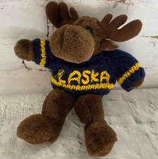 Moose Doll Alaska Knit Sweater Arctic Circle Enterprises Inc
