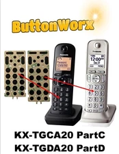 ButtonWorx™ Keypad Repair Pad for Panasonic KX-TGCA20 & KX-TGDA20 Cordless