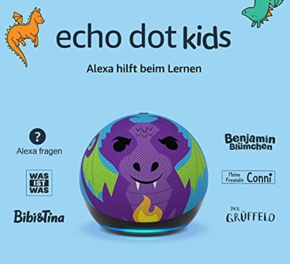 Thumbnail - Amazon Echo Dot Kids Edition 5. Gen Smart Lautsprecher -