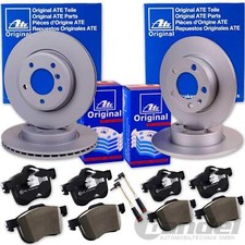 ATE BREMSSCHEIBEN + BEL&Auml;GE VORNE + HINTEN passend f&uuml;r MERCEDES R172 SLK SLC