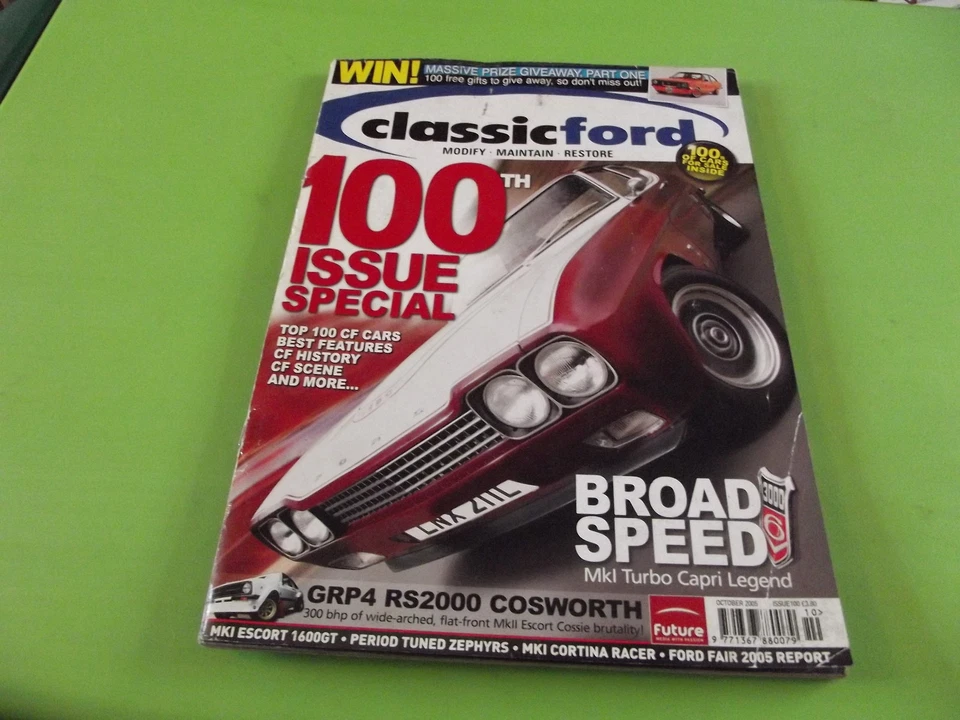 CLASSIC FORD MAGAZINE OCTOBER 2006 #C5