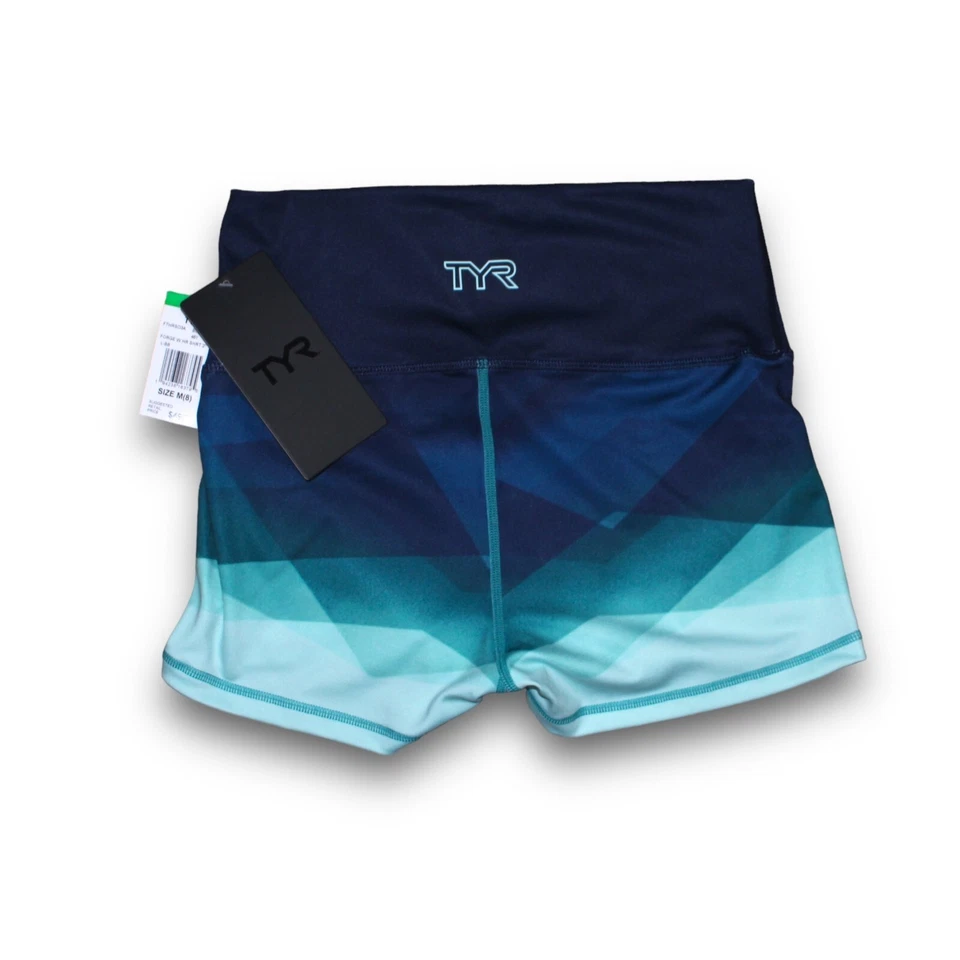 Tyr Base Kinetic女式高腰2英寸短裤锻造蓝色多色 — 第 4/4 张图片
