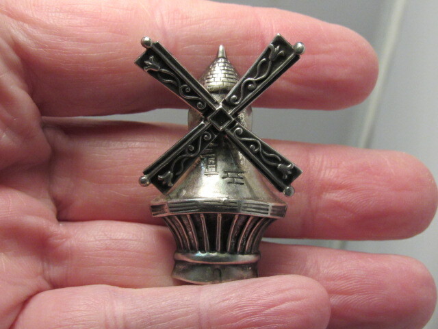Sterling Silver Windmill Pin - image 8