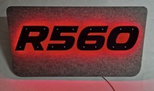 SCANIA R 560 NEON LED BOARD 85x45CM +DIMMER & BRACKETS 3D ACRYLIC 3D LETTERS
