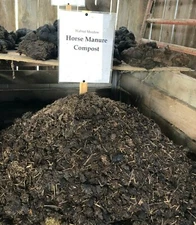 Walnut Meadow Horse Manure Compost: Damp, 16 lb.
