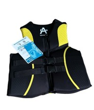Adult Life Jacket Swimming Surfing Fishing Floating PFD Vest Yellow