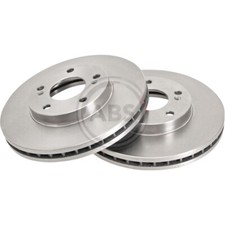 A.B.S. 2x Bremsscheibe vorne 280 belüftet für Nissan 200 SX S14 300 ZX
