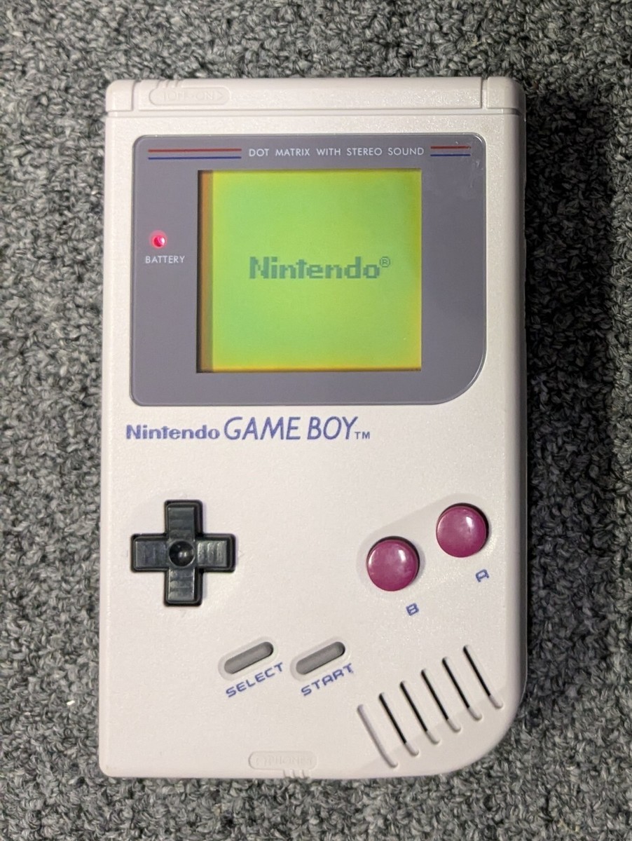 Original Nintendo Gameboy Console System w/New Screen No Dead