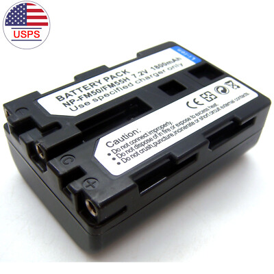 USA Battery For NP-FM50 Sony CCD-TR108 CCD-TR208 CCD-TR408 CCD-TR748 CCD-TRV106