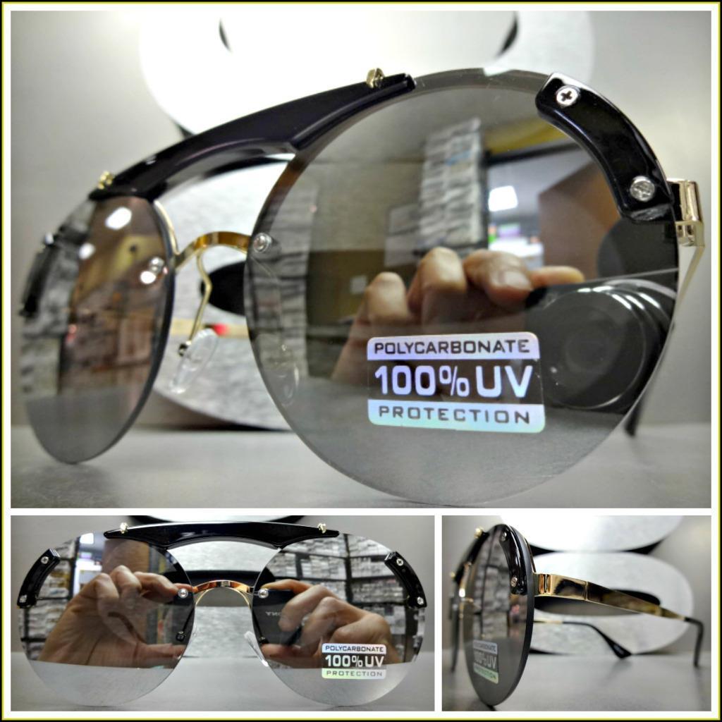 Exaggerated Classic Vintage Retro Style SUN GLASSES Gold  display picture 1