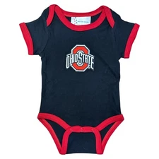 Ohio State Buckeyes Embroidered  Infant Bodysuit (Newborn)