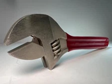 New Old Stock PROTO  USA 12" Cushion Grip Adjustable Wrench  1-1/2" Cap #712G