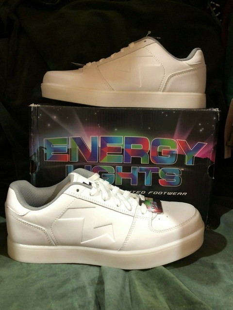 energy lights shoes