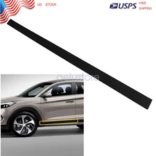 Front Left Door Lower Molding Garnish Black Fits 2016-2021 Hyundai Tucson