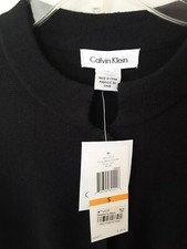 Calvin Klein Women's Black Sweater/ Dress Size S MSRP $139
