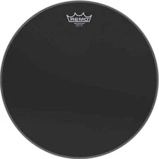 Snare, Ambassador, Ebony, 15" Diameter, Low Collar