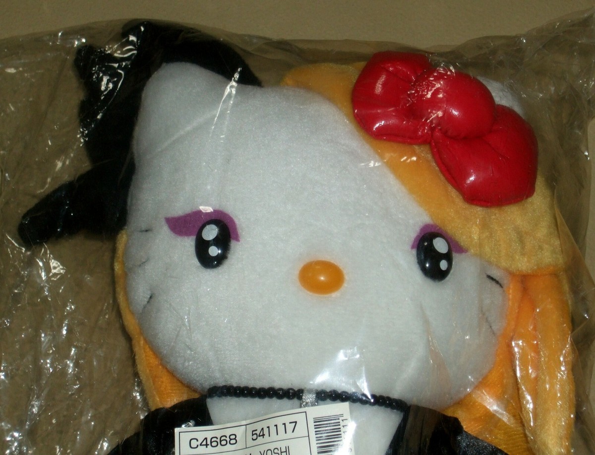 X Japan Yoshiki Hello Kitty Collaboration Yoshikitty Stuffed (mjp