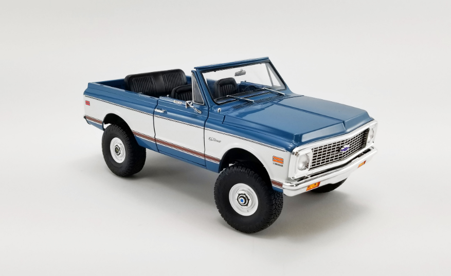 1/18 ACME 1972 Chevrolet Chevy Blazer K/5 K5 Blue Diecast Car
