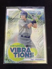 2022 Bowman Virtuosic Vibrations Trey Sweeney #VV-3 Yankees Baseball Card