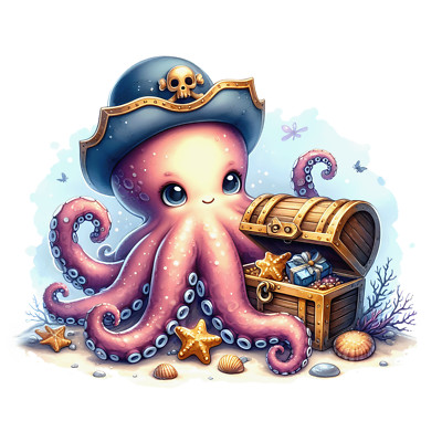 Wandtattoo Aufkleber Octopus Wandaufkleber 18X18 cm Groß