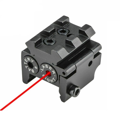 Mini Red/Green Dot Laser Beam Sight Scope Mount For Rifle Pistol Air Gun Hunting - Picture 10 of 24