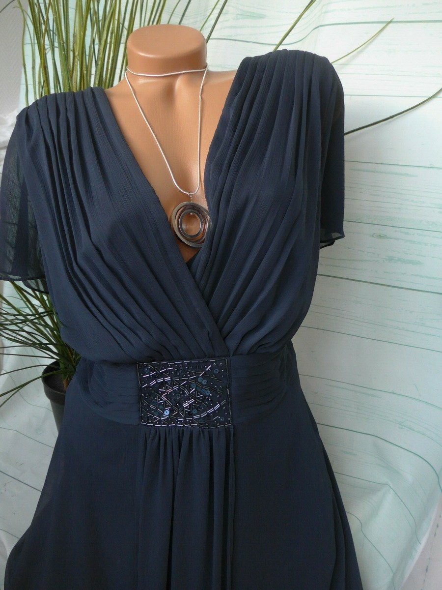 Sheego Shirtkleid Große Größen Aus Rippqualität, Mit 3/4-Ärmeln