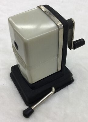 Vintage Boston Vacuumette Pencil Sharpener Suction Down On Smooth Surface