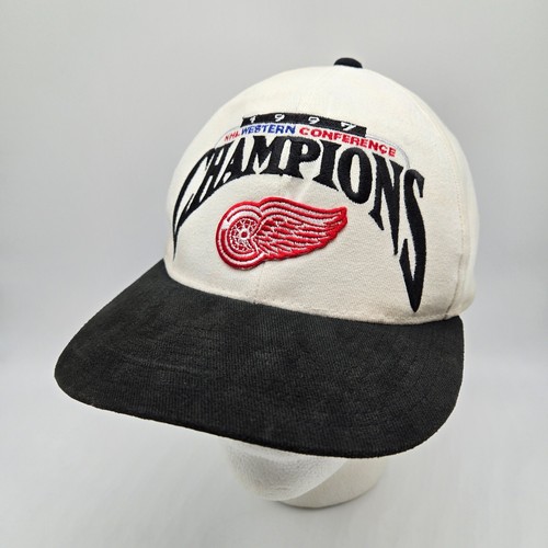 Detroit Red Wings Snapback Starter Hat 1997 Western Conference Champions NHL VTG