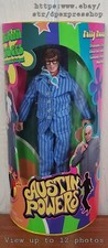 Austin Powers VTG 1999 9" Fully Poseable Shagadelic Stripes Figure *Note*