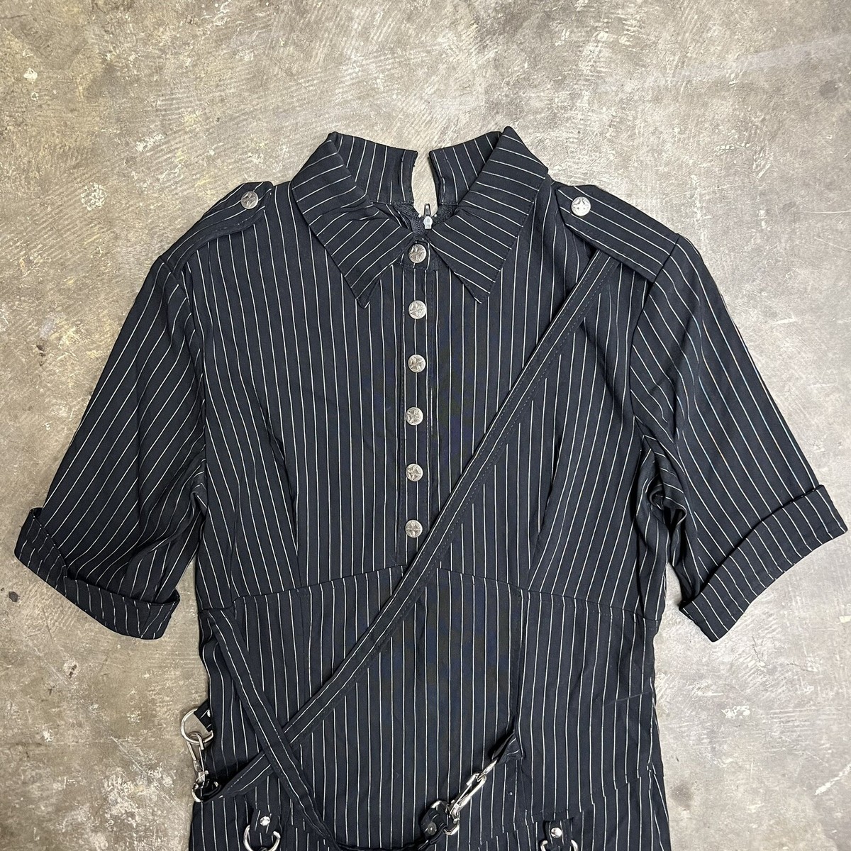 トップス blackmeans bondage L/S tee white-cotton-blackmeans-t-