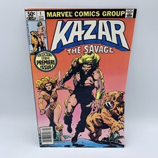 Kazar The Savage #1 (April 1981) 02600 Marvel Comics