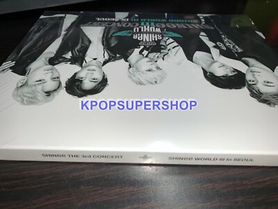 SHINee World The 3rd Concert III in Seoul 2 DVD Photobook New