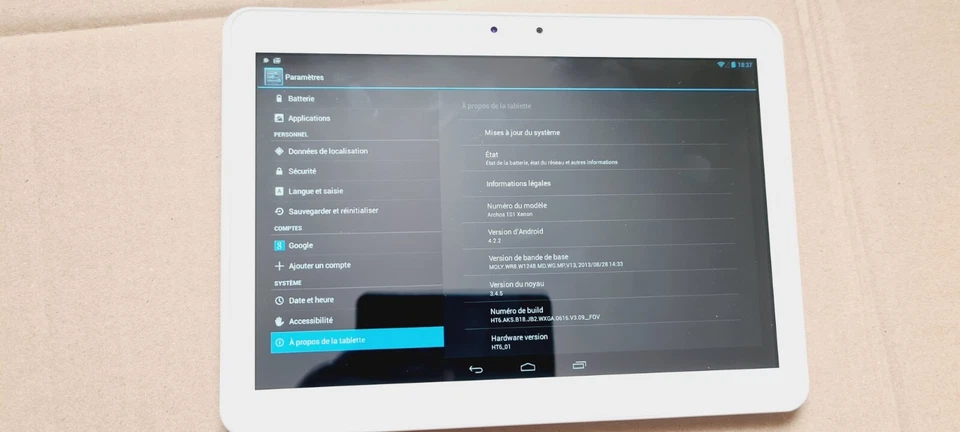 TABLETTE ARCHOS 101 XENON 3G + 16 GO - 1 Go RAM - 10.1" - Android 4.2.2 - Photo 4/4