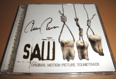 AA= / SAW　CD signed SAW 3 CD soundtrack Charlie Clouser (of nin nine inch nails