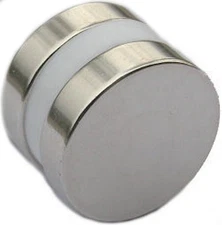 1" x 1/4" Disc - Neodymium Rare Earth Magnet, Grade N48