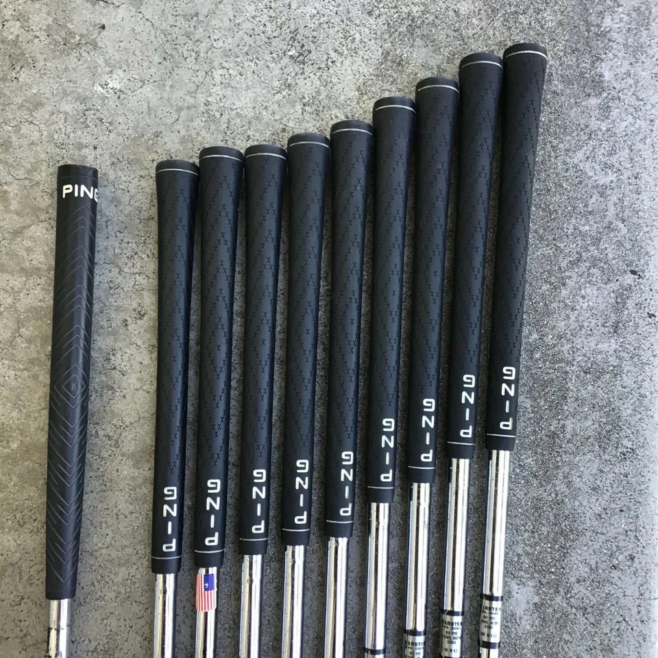 Ping Karsten II 2, 3, 4, 5, 6, 7, 8, 9, W, Kushin Putter, RH,17-4ph, Black Dot - Image 3 of 4