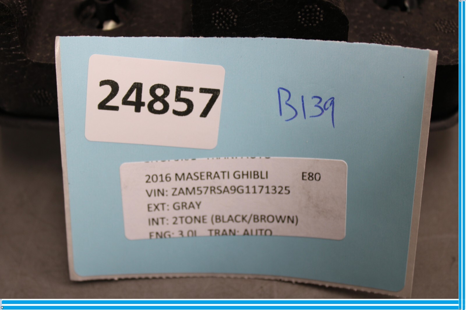 Maserati Ghibli 2014-2019 Lower Steering column trim panel