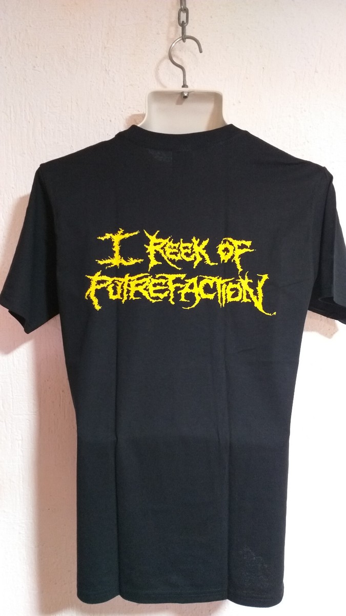ミュージシャン CARCASS I Reek-Tshirts XL Vintage Carcass I Reek of Putrefaction 1992 T-Shirt XL