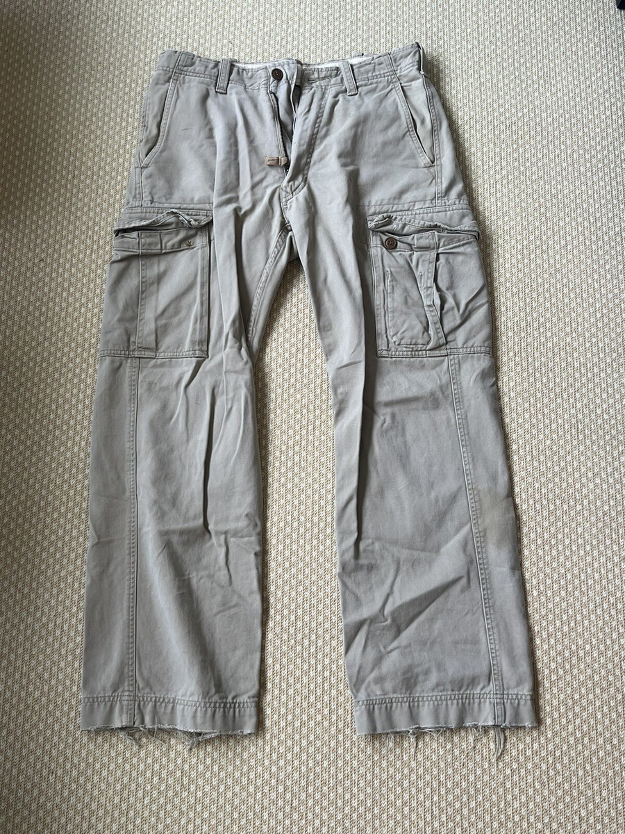 Abercrombie & Fitch Vintage Early 2000's Mens Khaki Cargo