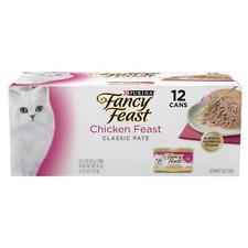 Purina Fancy Feast Classic Pate Kitten Food, Wet Cat Food, Chicken Feast