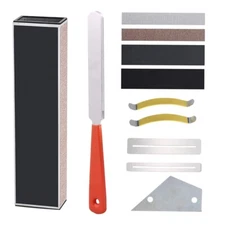 Guitar Repair Tool Guitar Fret Crowning Luthier File Leveling Grinding Tool Kits