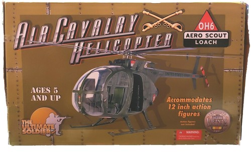 21st Century Toys Ultimate Soldier AH-6 Little Bird Helicopter