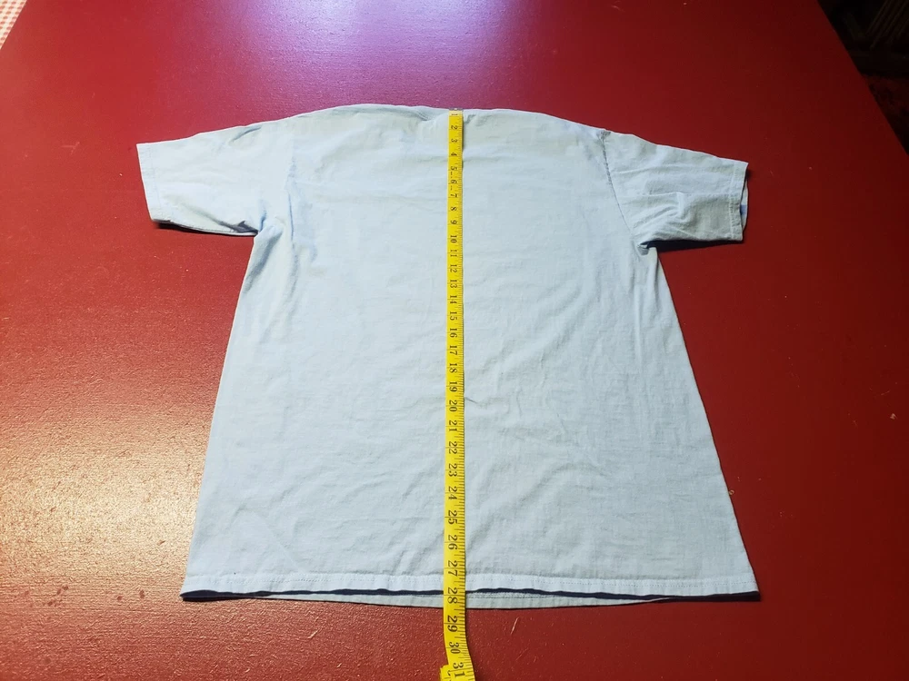 Pickleball T-Shirt Baby Blue L Port & Co. 100% Cotton