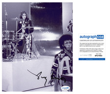 Greg Errico 'Sly and the Family Stone' Band Drummer Signed 8x10 Photo ACOA