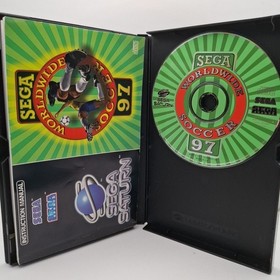 Worldwide Soccer 97 Sega Saturn Video Game Manual PAL