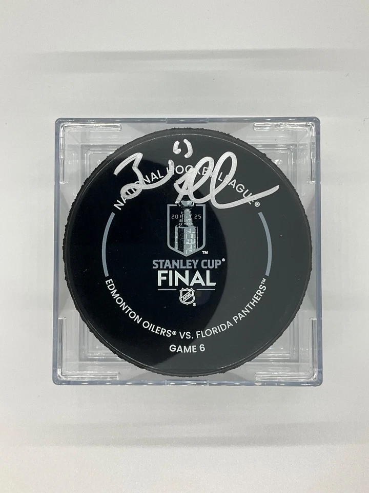 FLORIDA PANTHERS BRAD MARCHAND 签名 25' SC 官方比赛 PUCK JSA WITNESS COA 认证 — 第 3/3 张图片