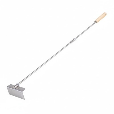 Charcoal Grill Ash Rake for Wood Stove Fireplace Pizza Oven,32 Inch Heavy Dut...