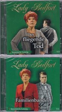 Zwei Lady Bedfort Hörspiele auf 4 CDs     /   OVP